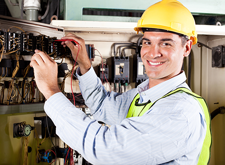 Electrician At Work