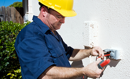 Electrician Conducting Repairs